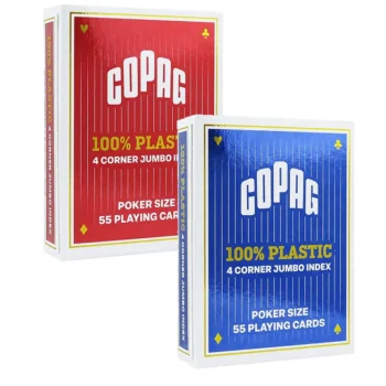 Copag 4 Corner Jumbo Index 100% Plastic