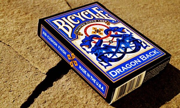 bicycle dragon blue1