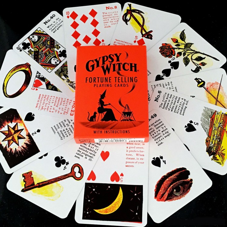 Gypsy Witch Fortune Telling Cards Gadget 4 Gift