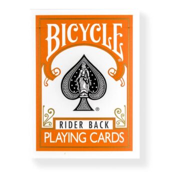Bicycle Standard Orange Back
