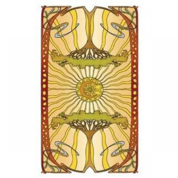 Golden Art Nouveau Tarot Mini3