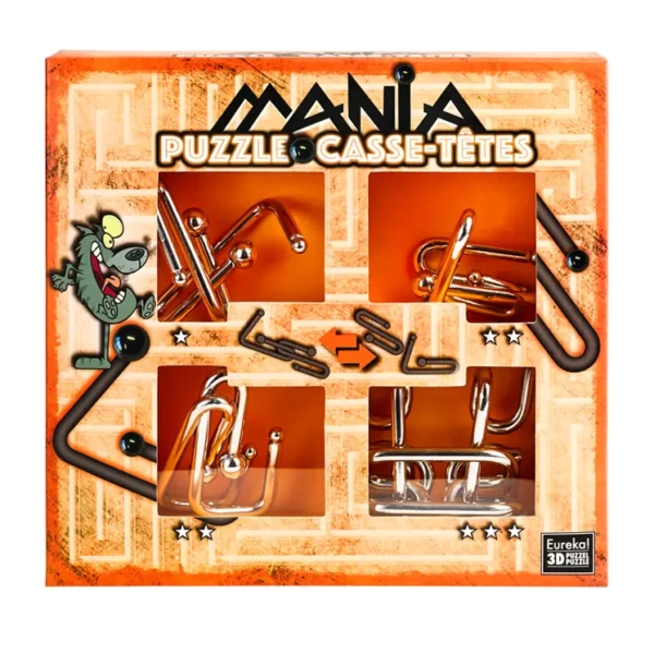 set puzzle mania narandzasta