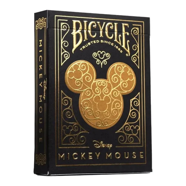 Bicycle Disney Black Gold Mickey2