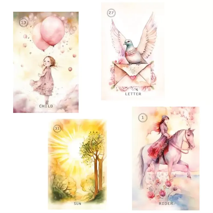 Sweet Blossom Lenormand 3 Sweet Blossom Lenormand - Image 3