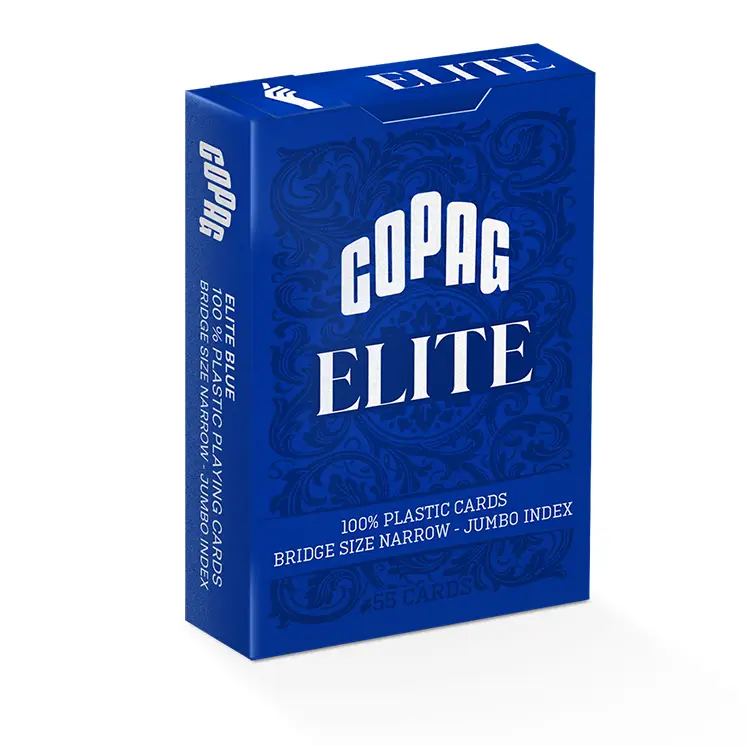 Copag Elite Blue Jumbo 1 Copag Elite Blue Jumbo