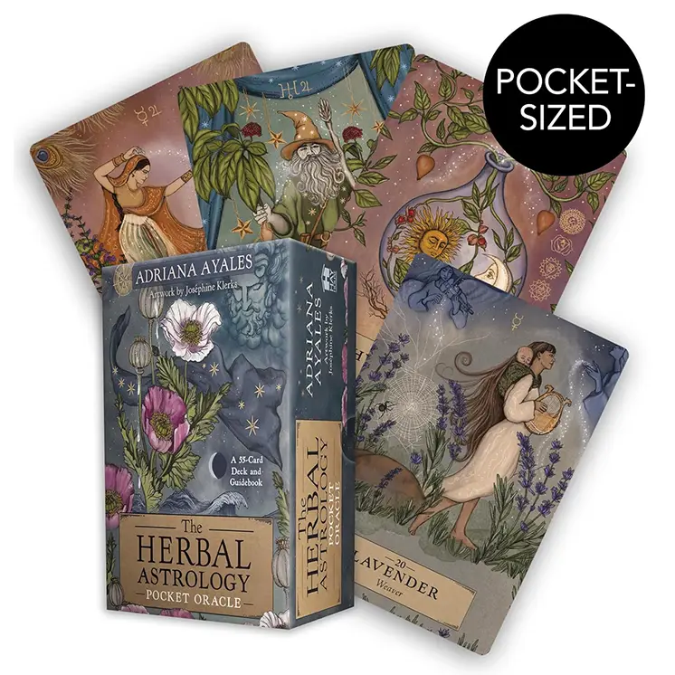 The Herbal Astrology Oracle Pocket (Mini) 2 The Herbal Astrology Oracle Pocket (Mini) - Image 2