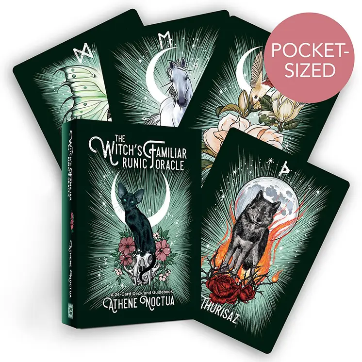 The Witch’s Familiar Runic Oracle Pocket (Mini) 2 The Witch’s Familiar Runic Oracle Pocket (Mini) - Image 2