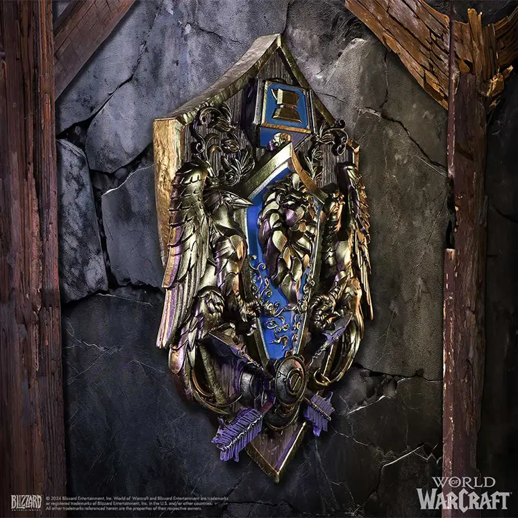 World of Warcraft Alliance Wall Plaque 2 World of Warcraft Alliance Wall Plaque - Image 2