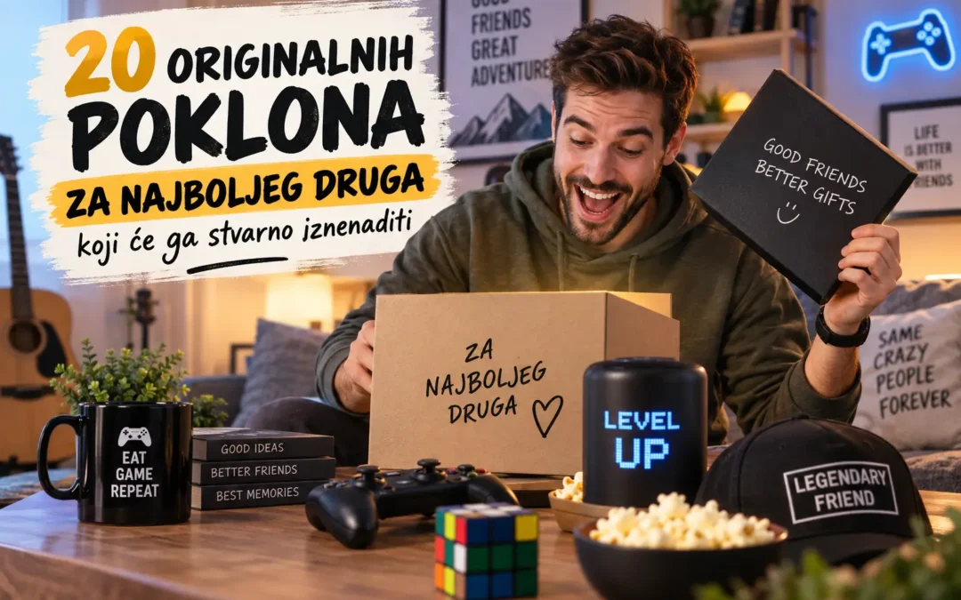 20 originalnih poklona za najboljeg druga koji će ga stvarno iznenaditi